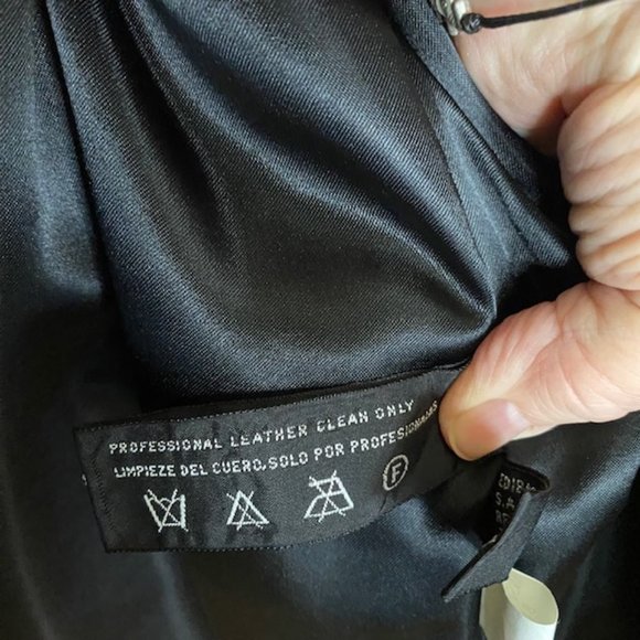 Fairfax Men's Vintage Black Leather Trench Coat Size L - Picture 4 of 13